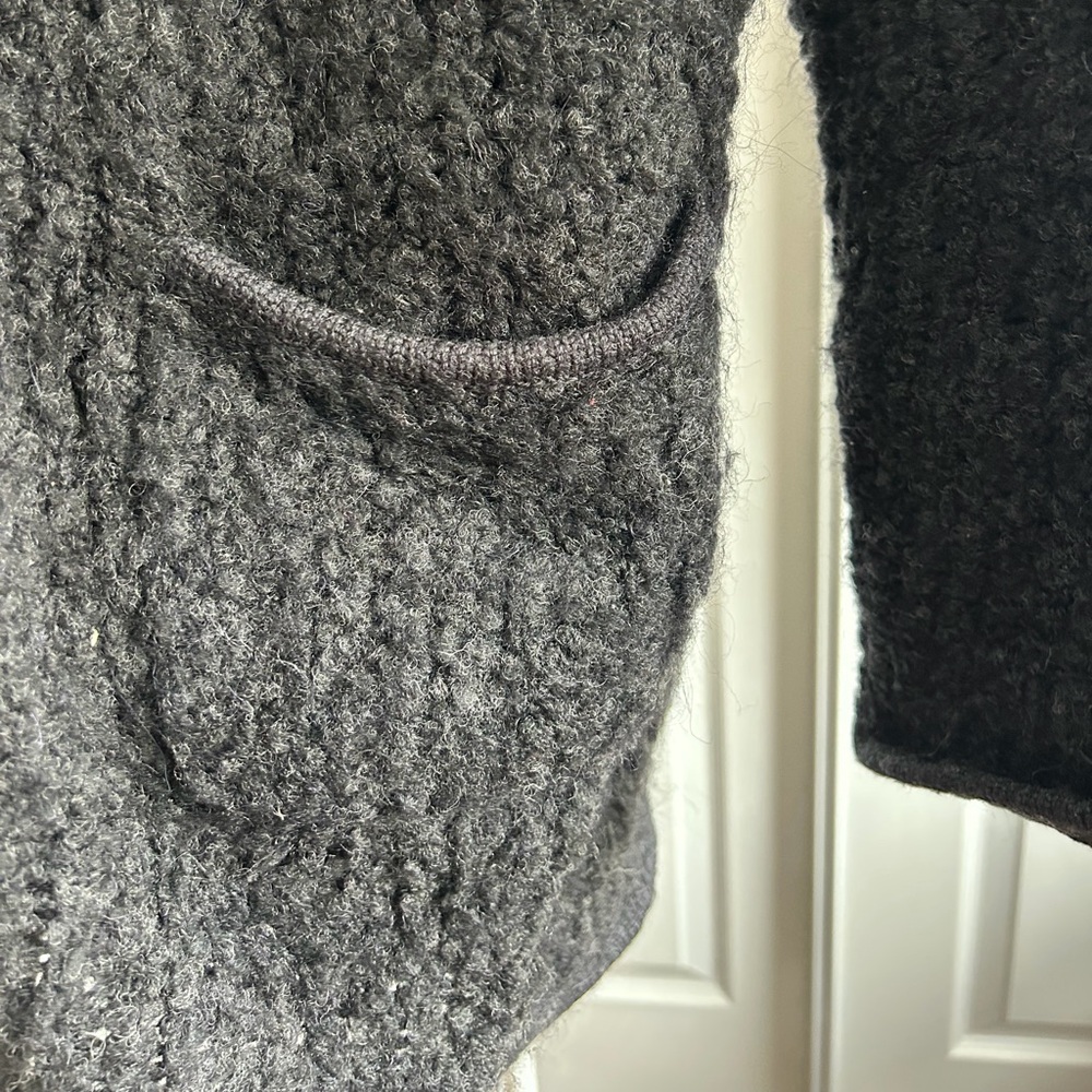Velvet Button Cardigan - Picture 5 of 7